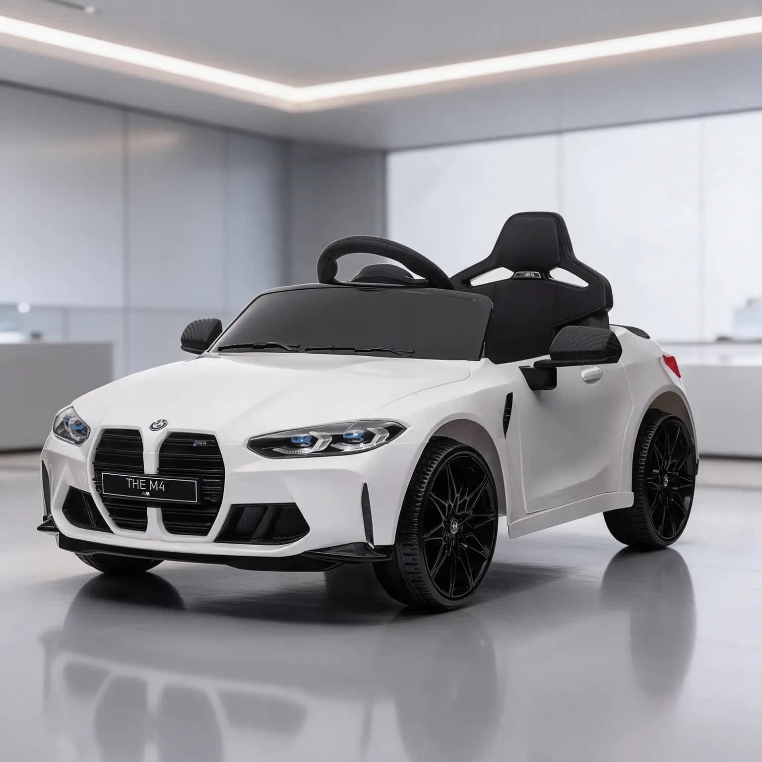 Лицензирана Акумулаторна Кола BMW M4 2026, 110W, 12V7Ah, R/C 2,4 G, EVA гуми