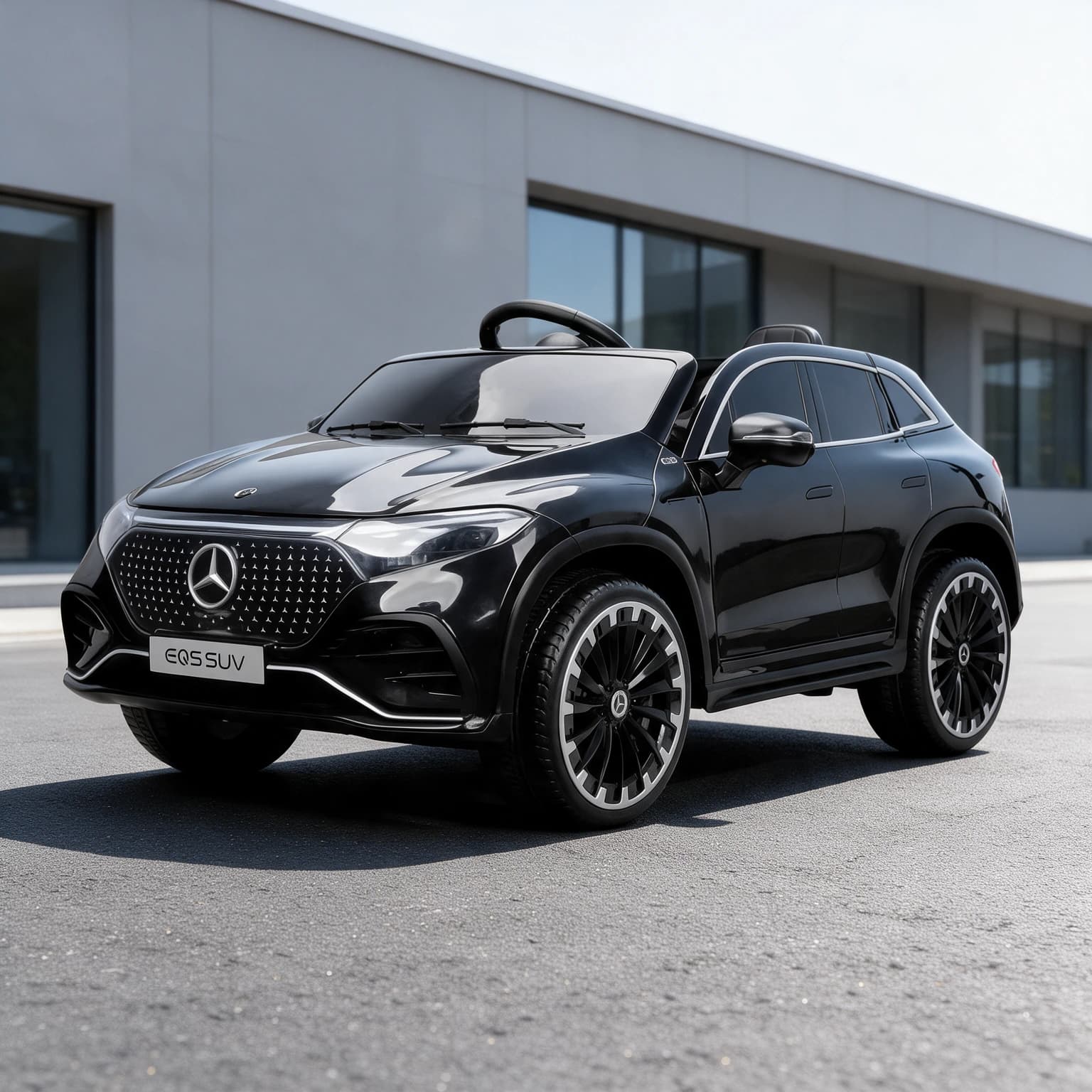 Лицензирана Акумулаторна Кола Mercedes-Benz EQS 2026, 250W, 12V/7Ah, EVA гуми, MP3, RC 2.4G