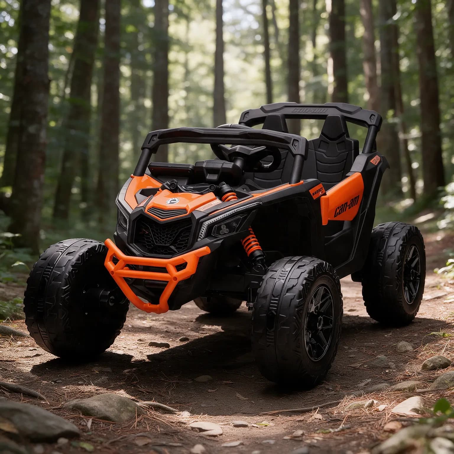 Лицензирано Акумулаторнo UTV, CAN AM Maverick, 400W, 24V7AH, R/C 2.4G