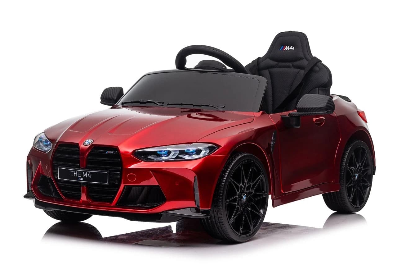 Лицензирана Детска Акумулаторна Кола BMW М4 COMPETITION 12V/5Ah, 90W, R/C, металик боя