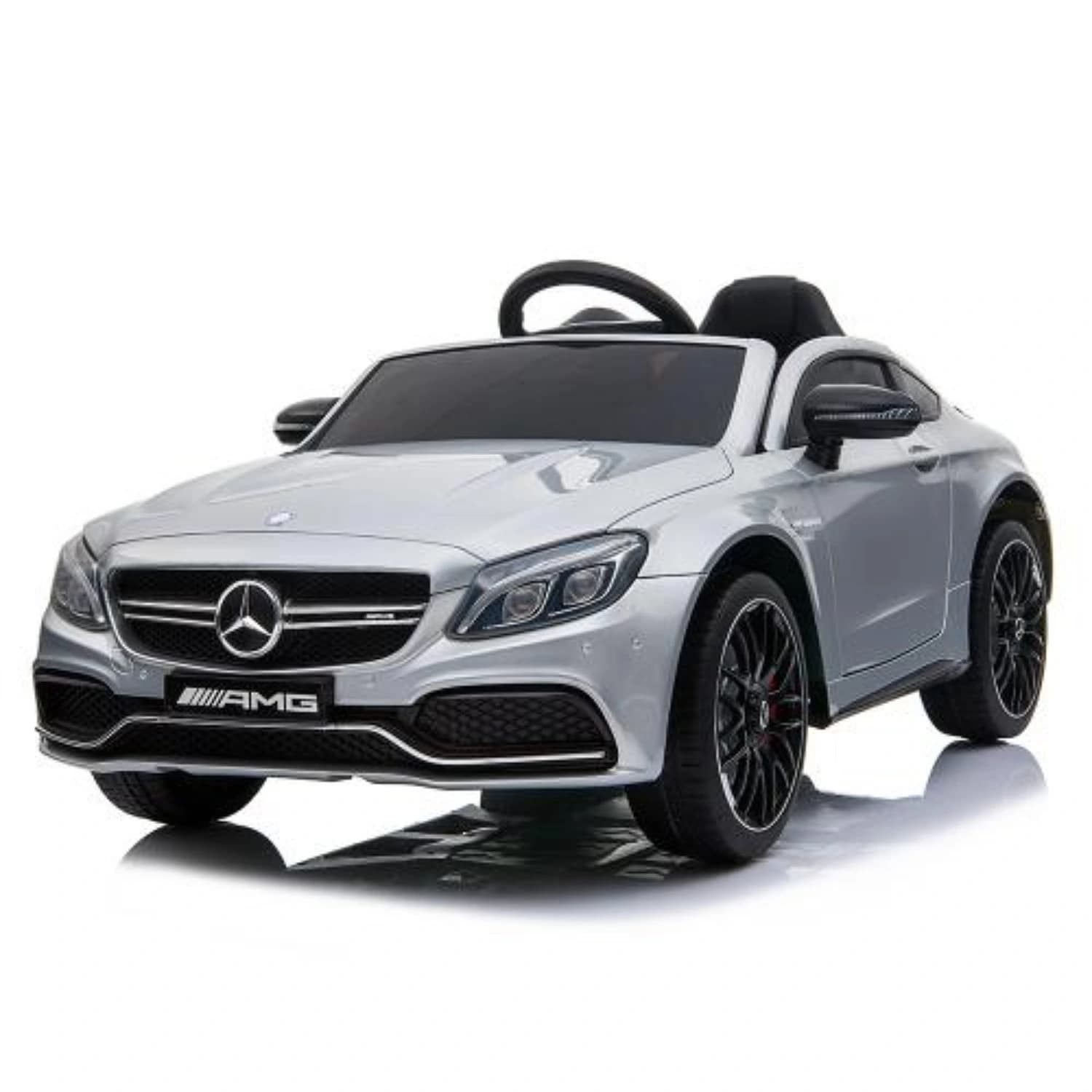 Лицензирана акумулаторна кола Mercedes C63, 80W, 12V7Ah, R/C 2.4G, EVA гуми