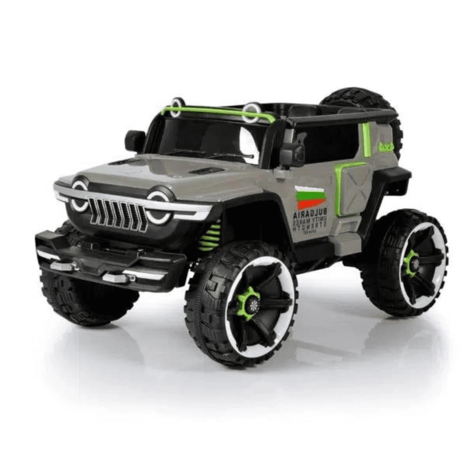 Акумулаторен джип Tangra, 12V/10Ah, R/C 2.4G, ЕVA гуми, 4х4