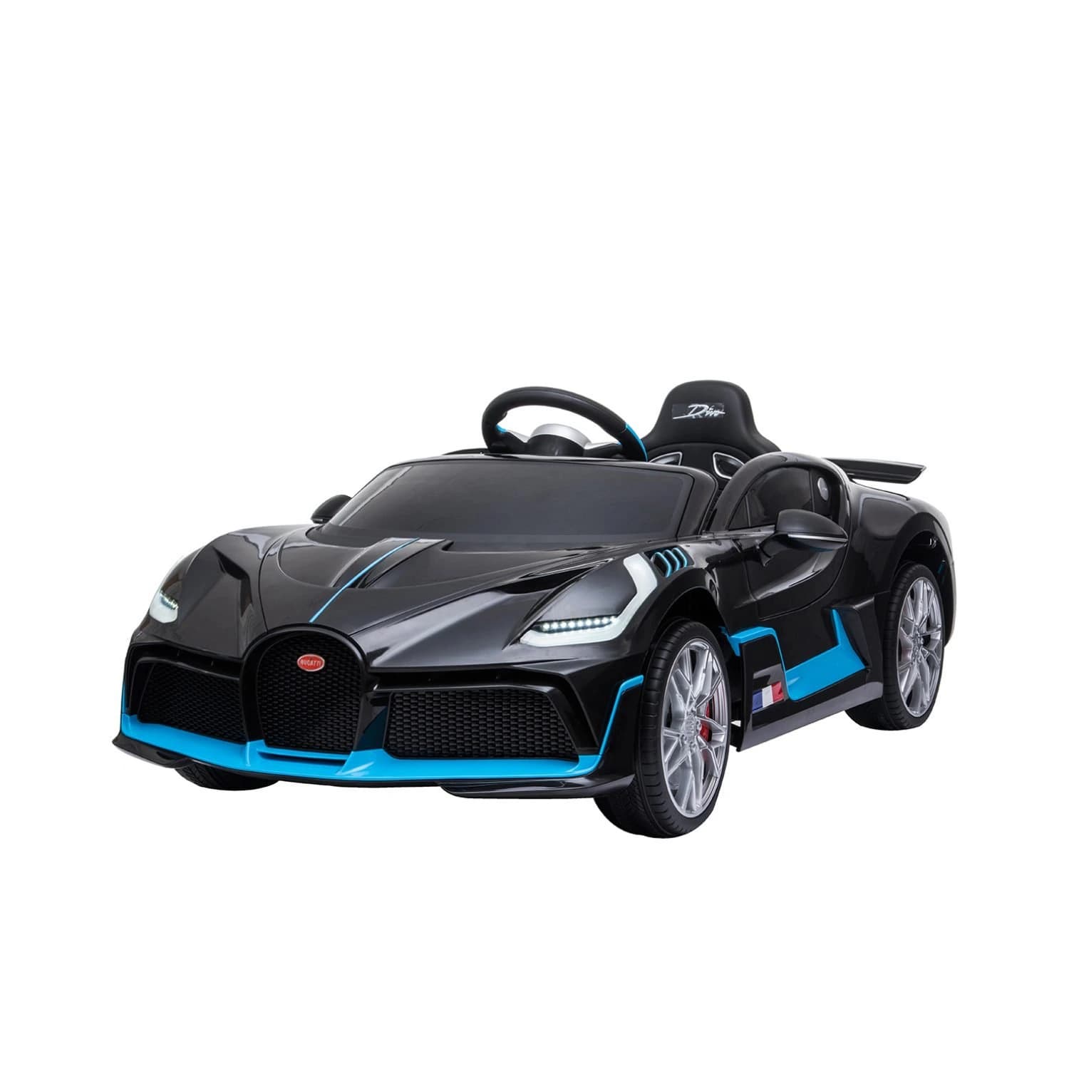 Лицензирана акумулаторна кола Bugatti Divo, 12V/7AH, 70W, R/C 2.4G, EVA гуми