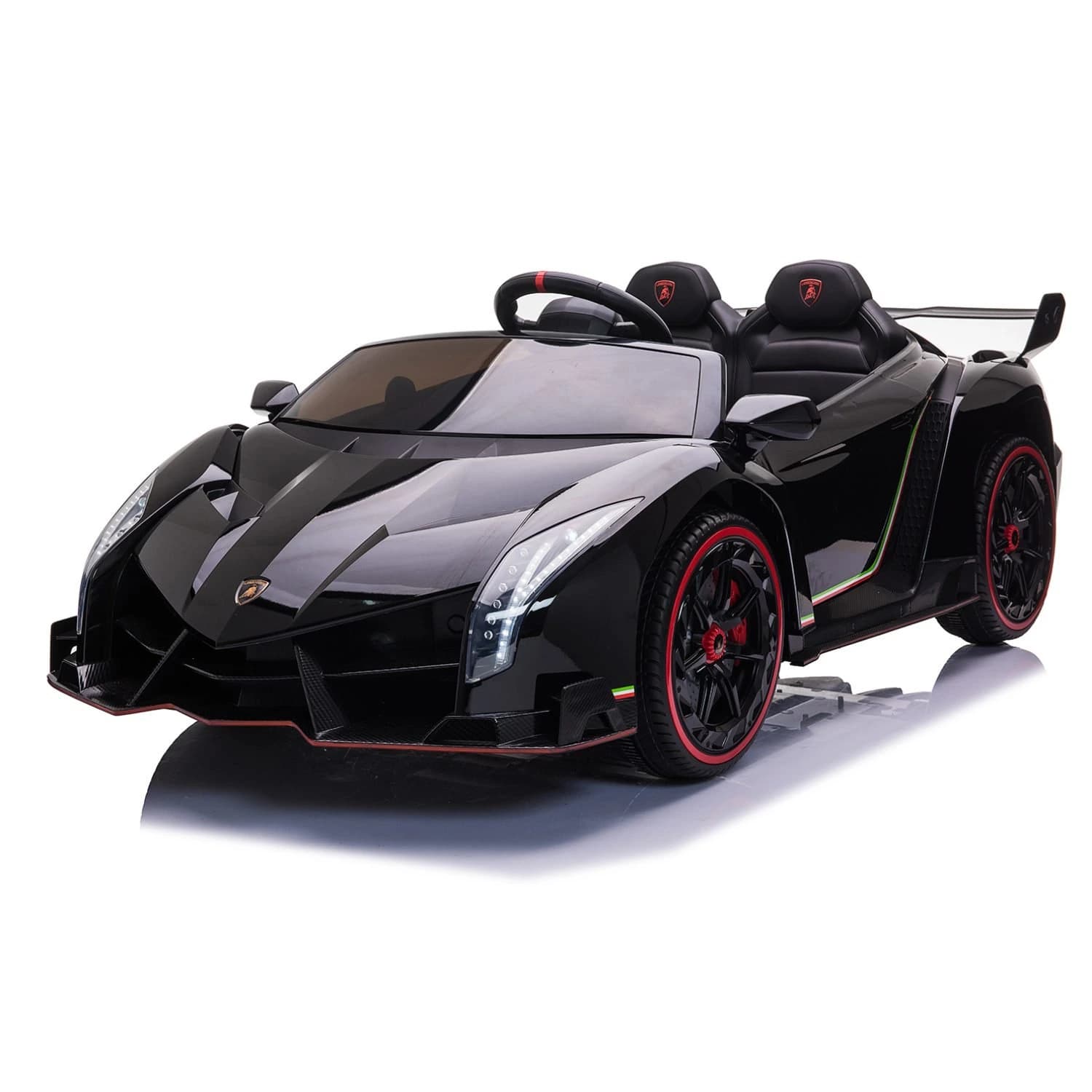 Лицензирана акумулаторна кола Lamborghini Veneno, 170W, 12V10AH, R/C 2.4G, EVA гуми