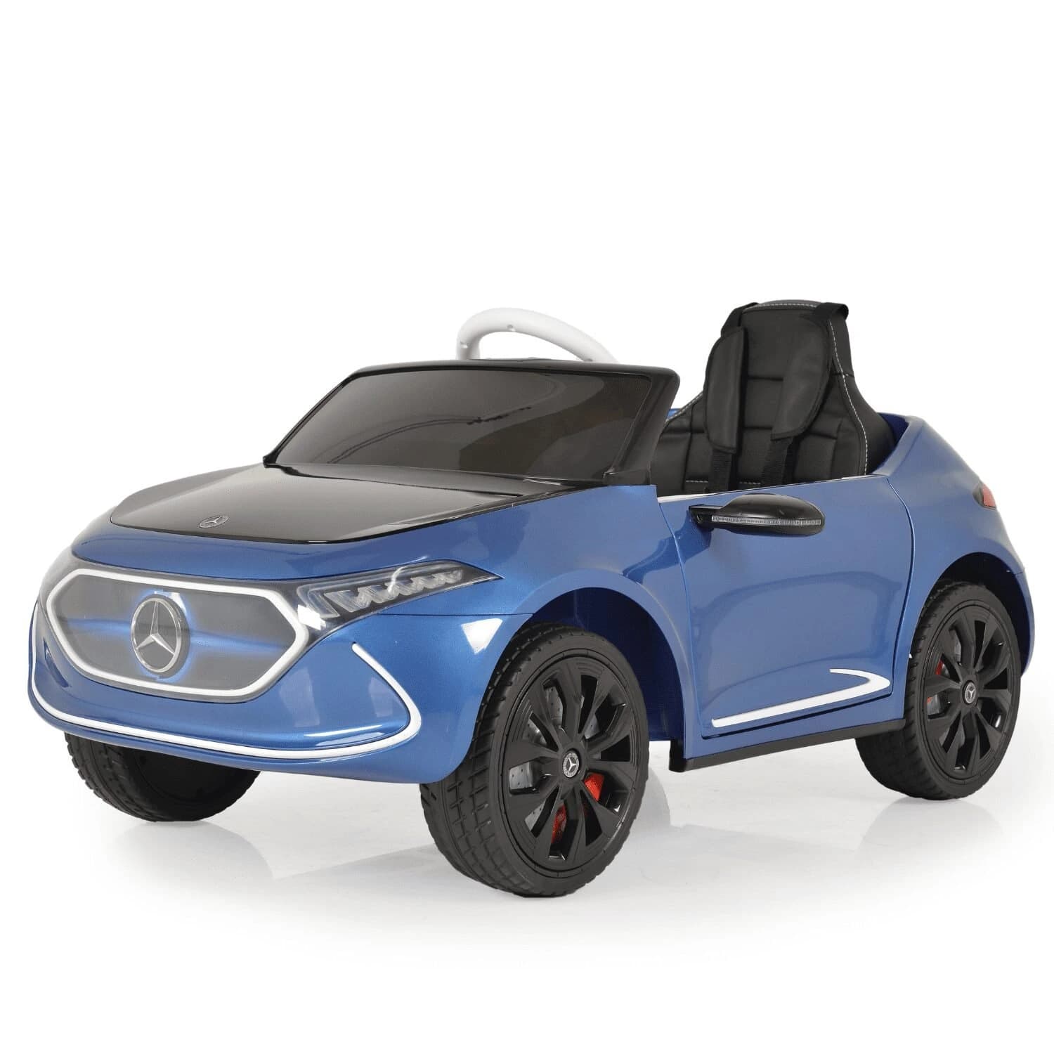 Лицензиран Aкумулаторен Джип Mercedes-Benz EQA, 12V7AH, R/C 2.4G, EVA гуми