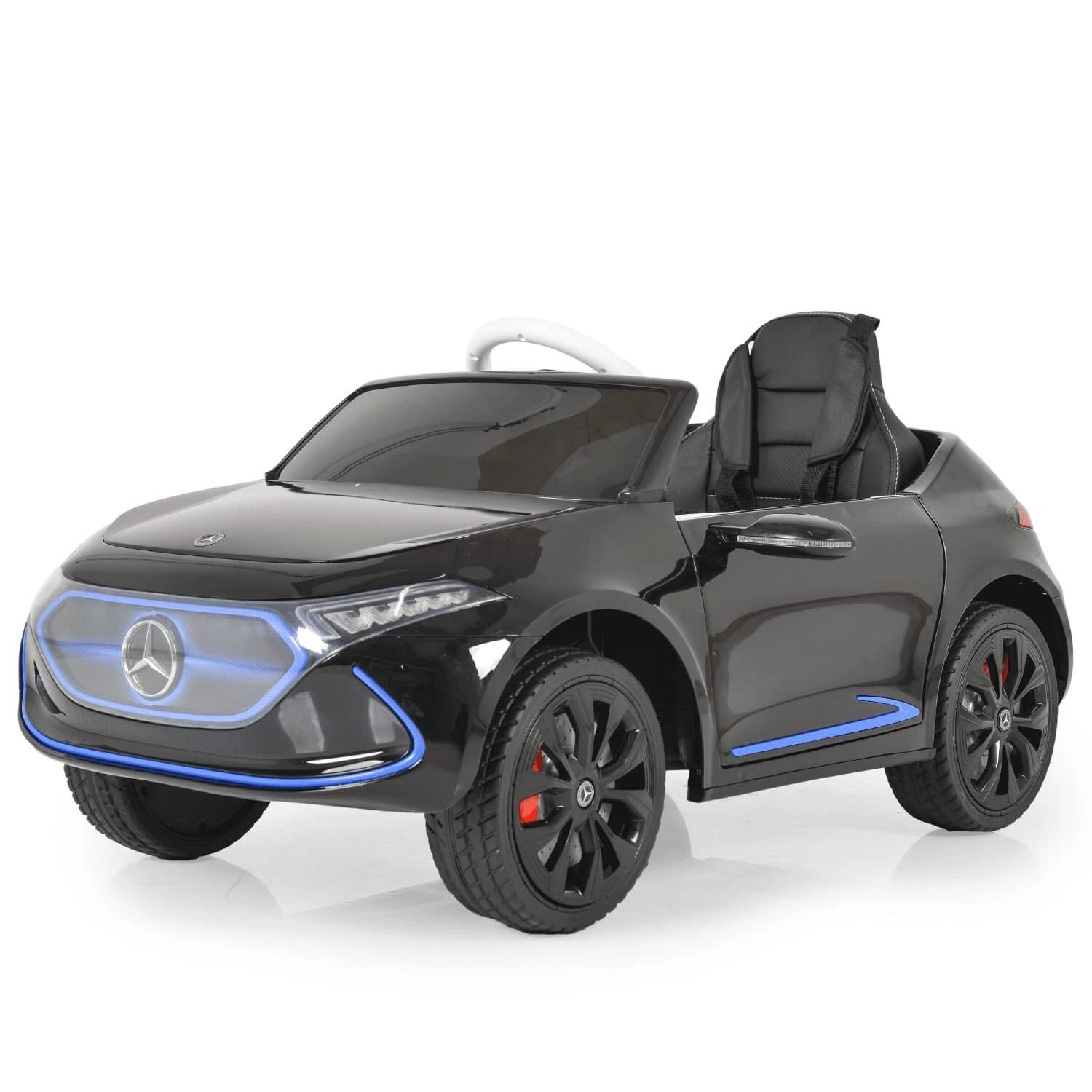 Лицензиран Aкумулаторен Джип Mercedes-Benz EQA, 12V7AH, R/C 2.4G, EVA гуми