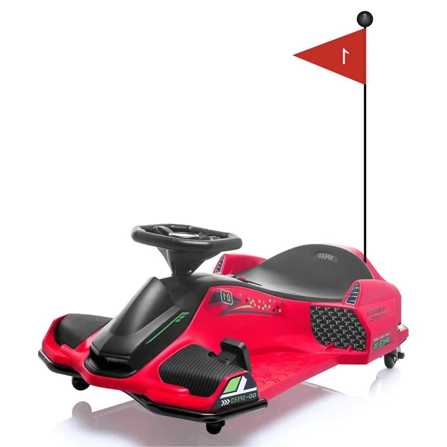 Детски акумулаторен картинг Rider Drift 360, 80W, 24V/7Ah, EVA гуми