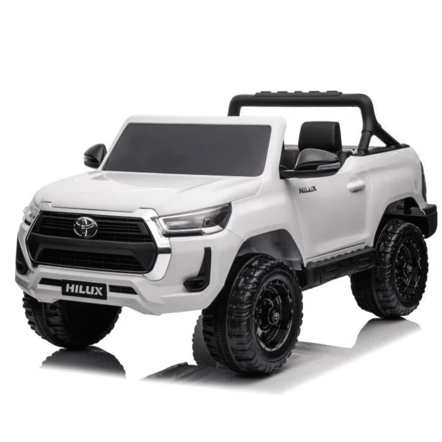 Лицензиран акумулаторен джип Toyota Hilux, 180W, 12V/14Ah, R/C 2.4G, EVA гуми, 4х4