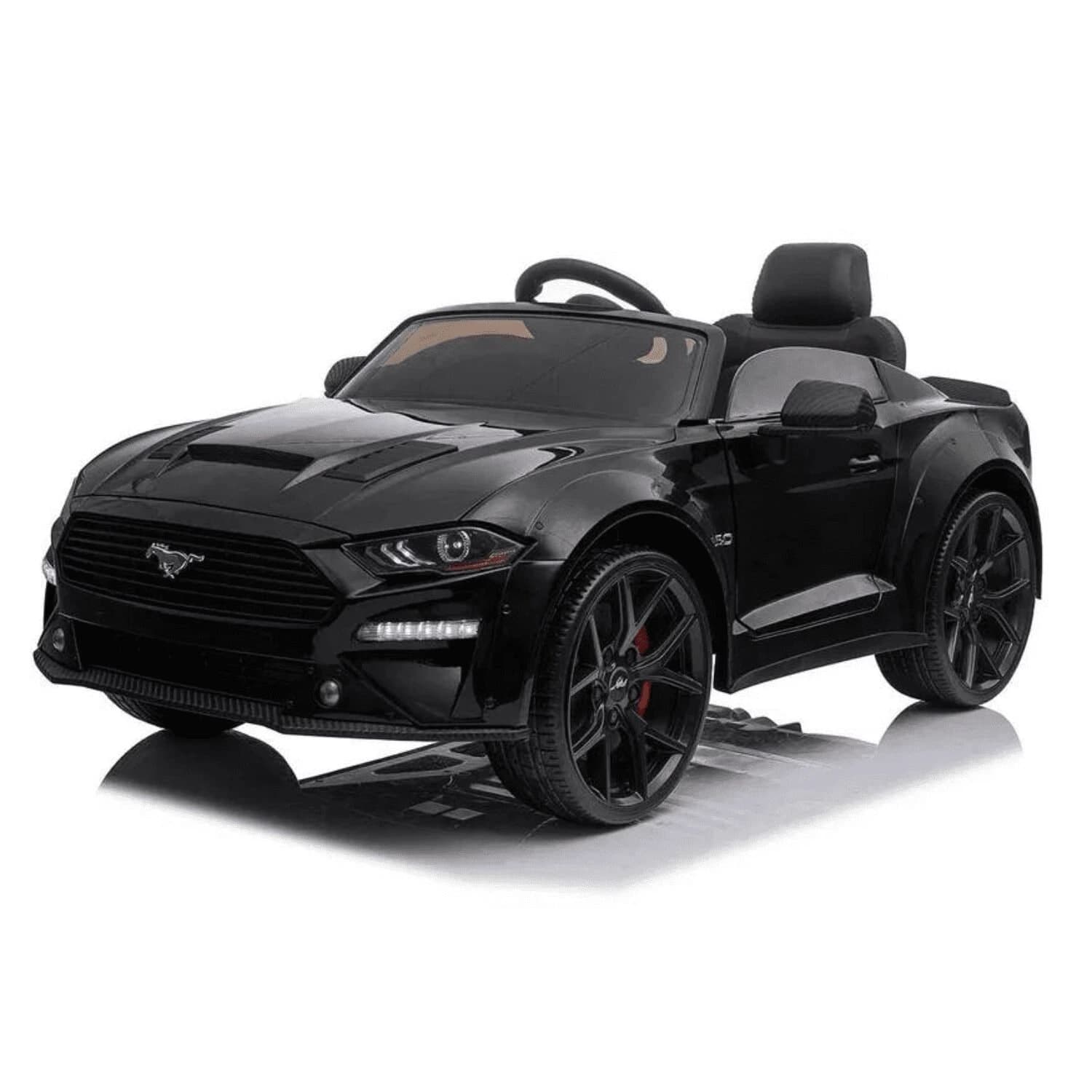 Лицензирана Акумулаторна Кола Ford Mustang, 400W, 24V7Ah, R/C 2.4G, EVA гуми, Drift