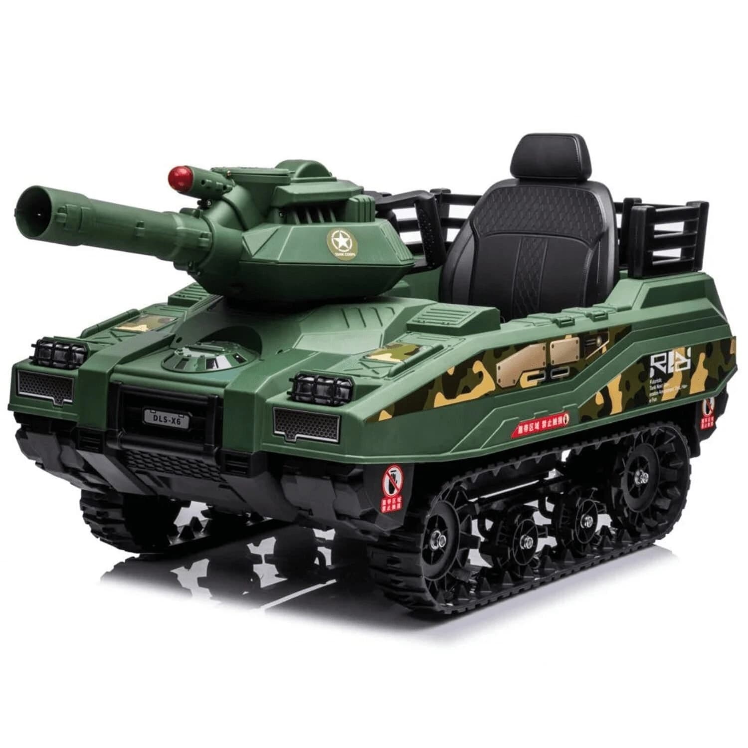 Детски Акумулаторен Танк Commander, 240W, 24V/12Ah, R/C 2.4