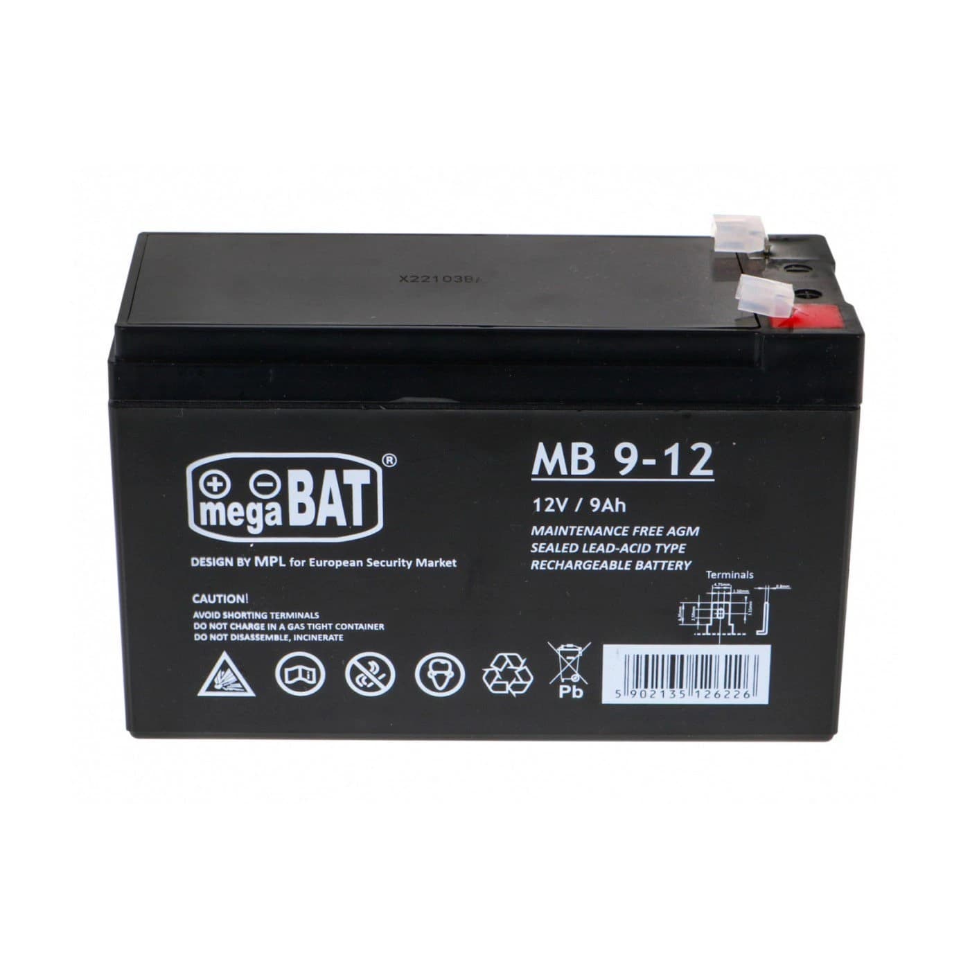 Оригинална батерия за детска акумулаторна кола 12V 9AH