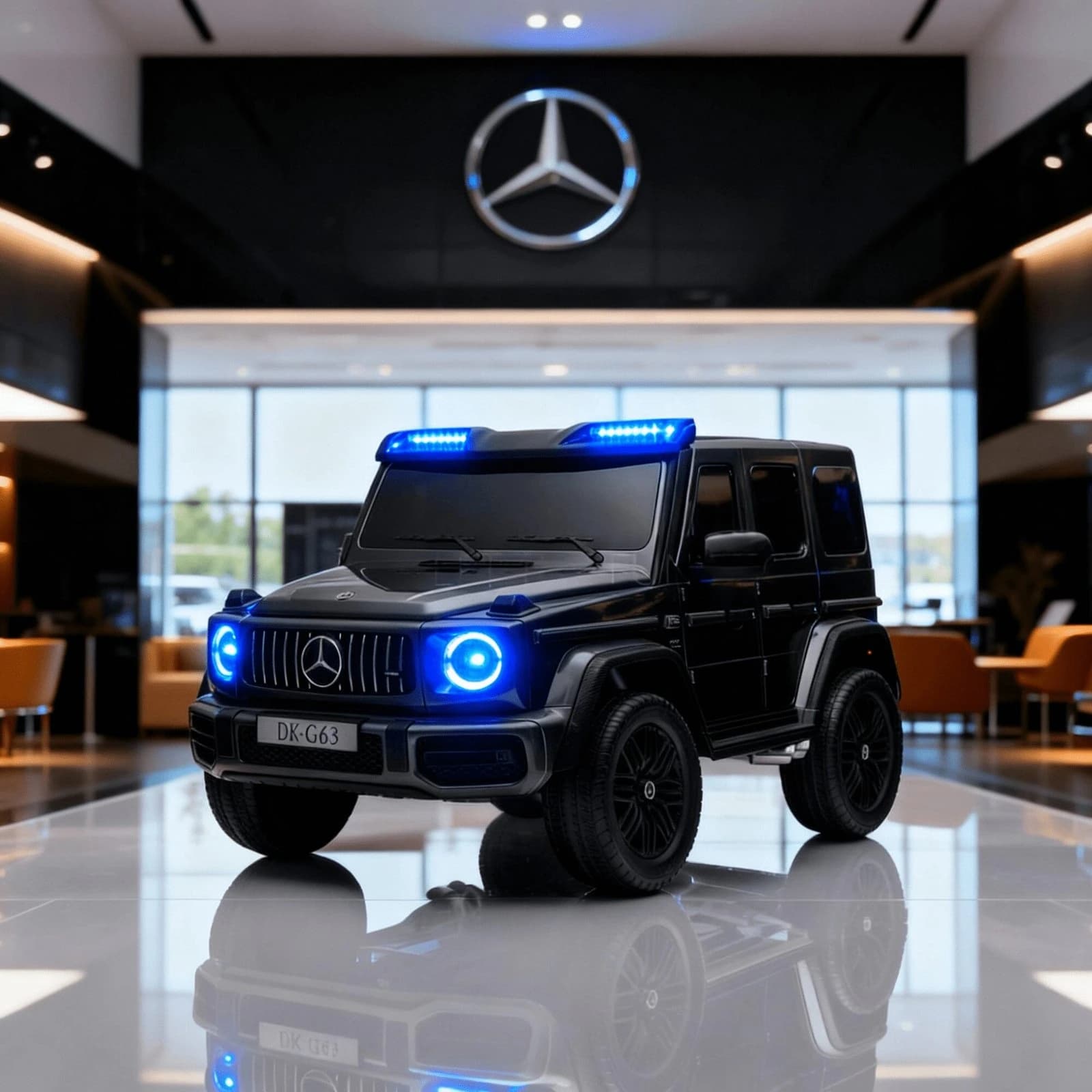 Лицензиран Акумулаторен Джип Mercedes Benz G63 AMG 2026, 4x4, 800W, 24V