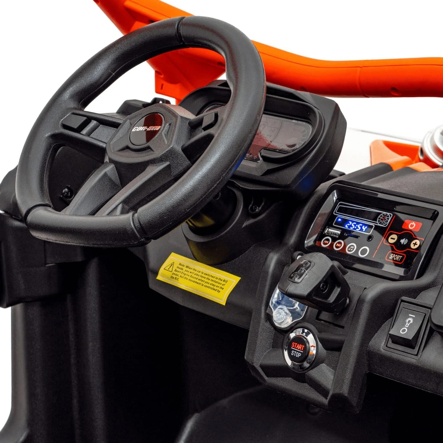 Детски Акумулаторен Джип Turbo, 4x4, 12V/7Ah, EVA гуми, R/C 2,4G