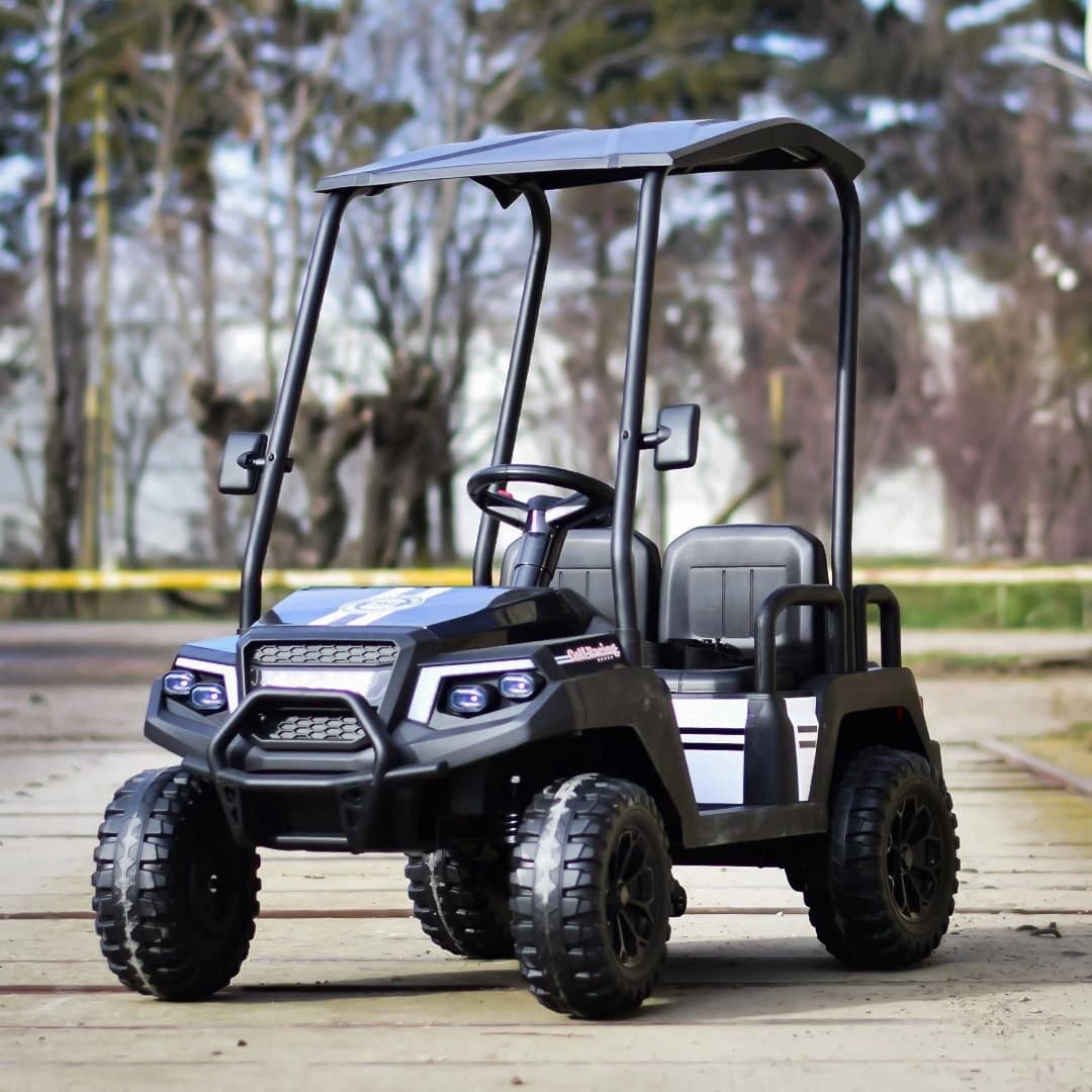 Детско Акумулаторно UTV Golf Kart – 400 W, 24 V/7Ah, четириместна, EVA Гуми