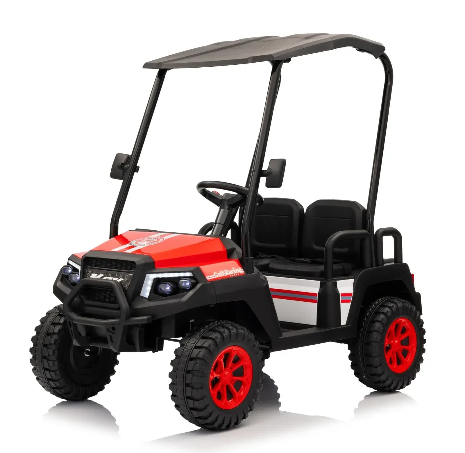 Детско Акумулаторно UTV Golf Kart – 400 W, 24 V/7Ah, четириместна, EVA Гуми