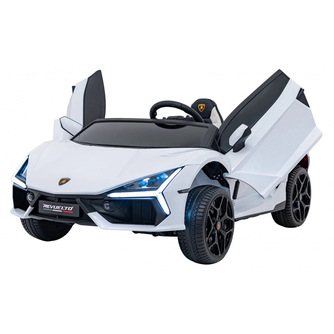 Лицензирана акумулаторна кола Lamborghini Revuelto XL, MP4, 24V7AH, 800W, EVA гуми