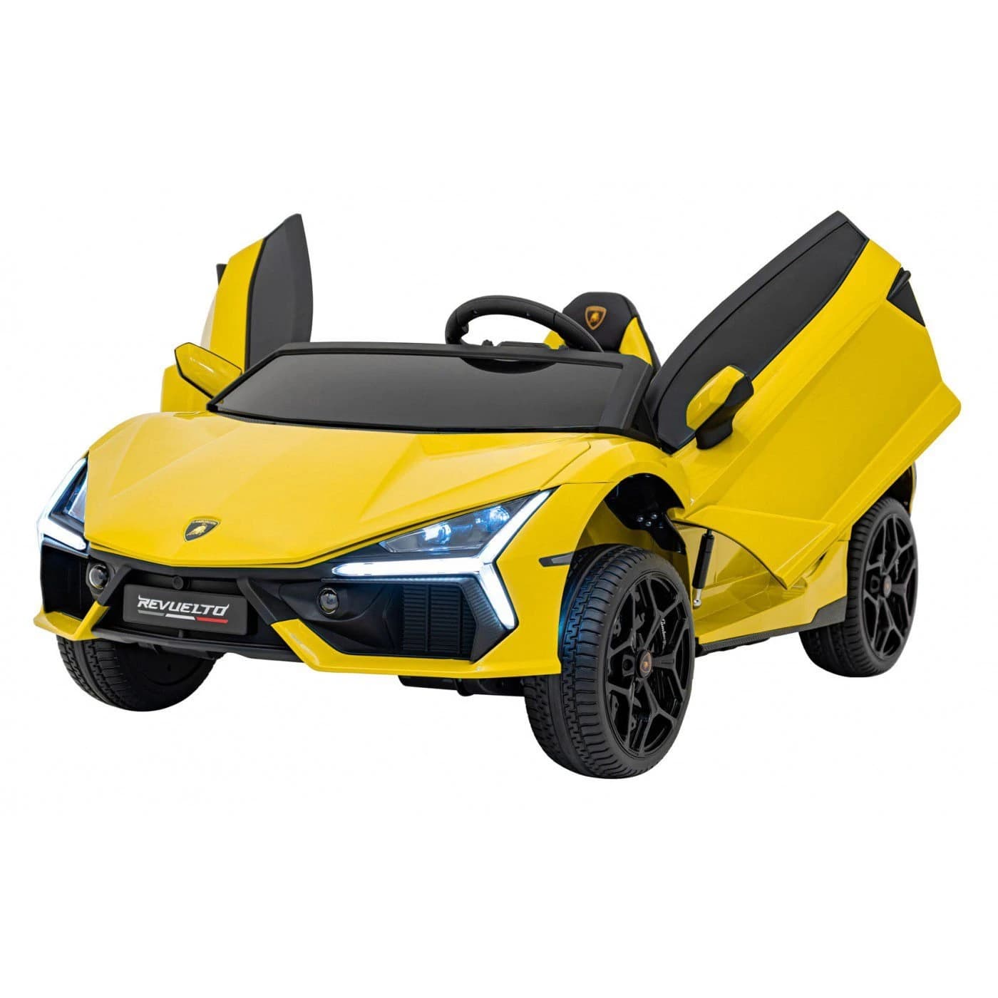 Лицензирана акумулаторна кола Lamborghini Revuelto XL, MP4, 24V7AH, 800W, EVA гуми