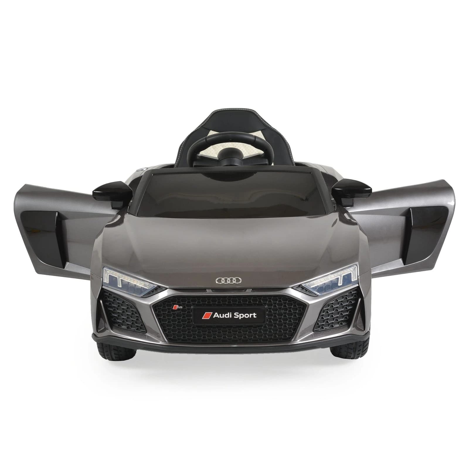 Лицензиран акумулаторна кола Audi RS e-tron 717 Police, Bluetooth, 100W, 12V/7AH, R/C 2.4G, EVA гуми