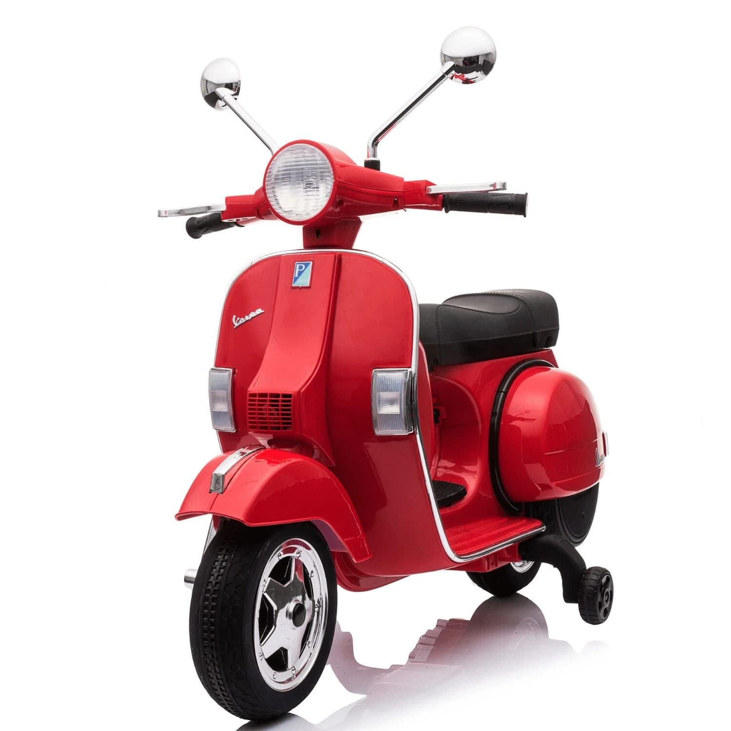 Лицензиран Акумулаторен Мотор Piaggio PX150, 70W, 12V/7Ah, EVA гуми