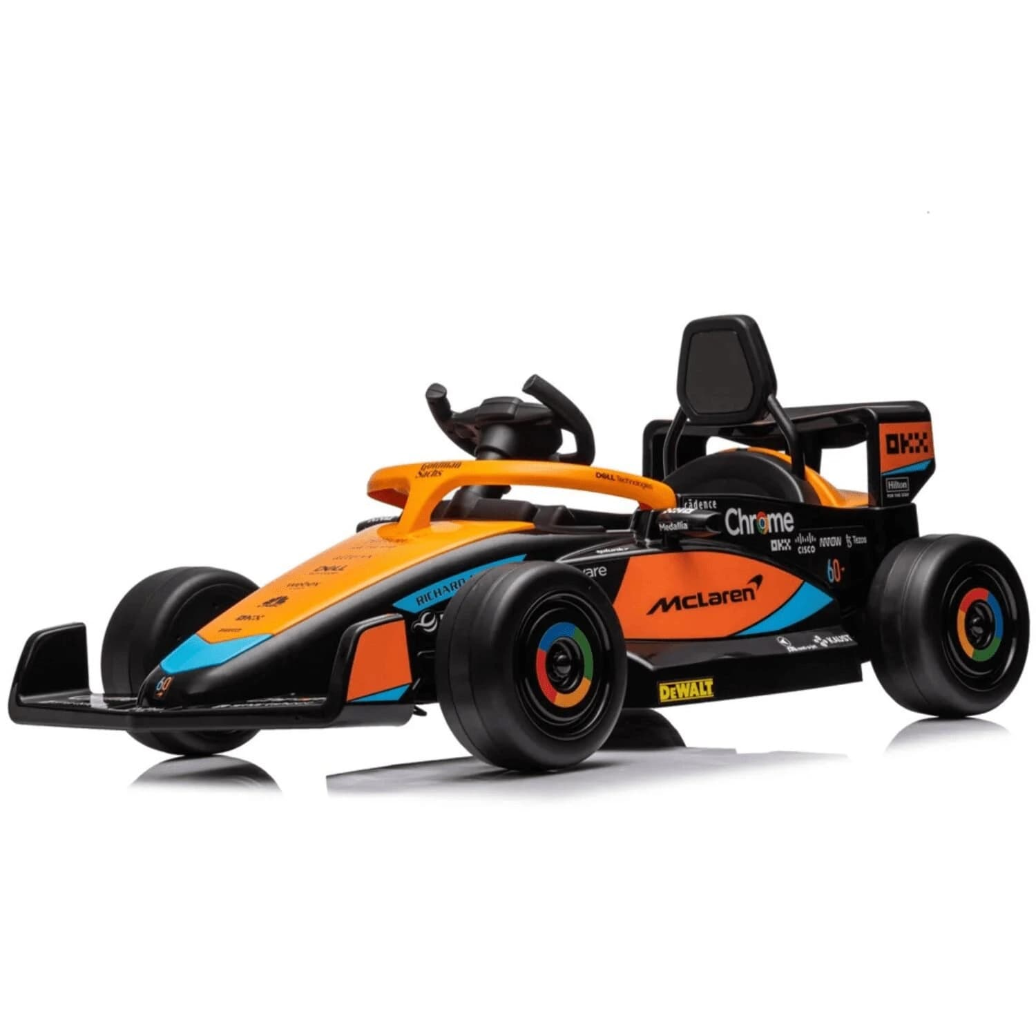 Детски акумулаторен карт Formula 1 McLarеn, 12V 4,5Ah, 100W