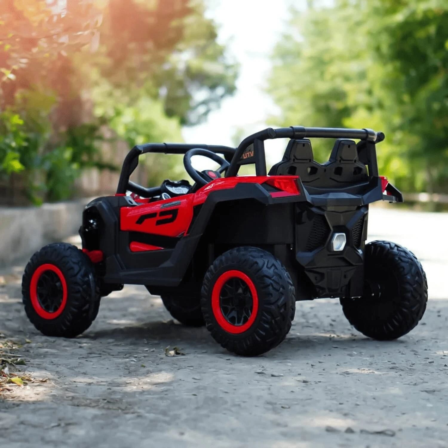 Детско акумулаторно UTV Warrior 12V/7Ah, 4x4, EVA гуми, 120W, R/C 2.4G