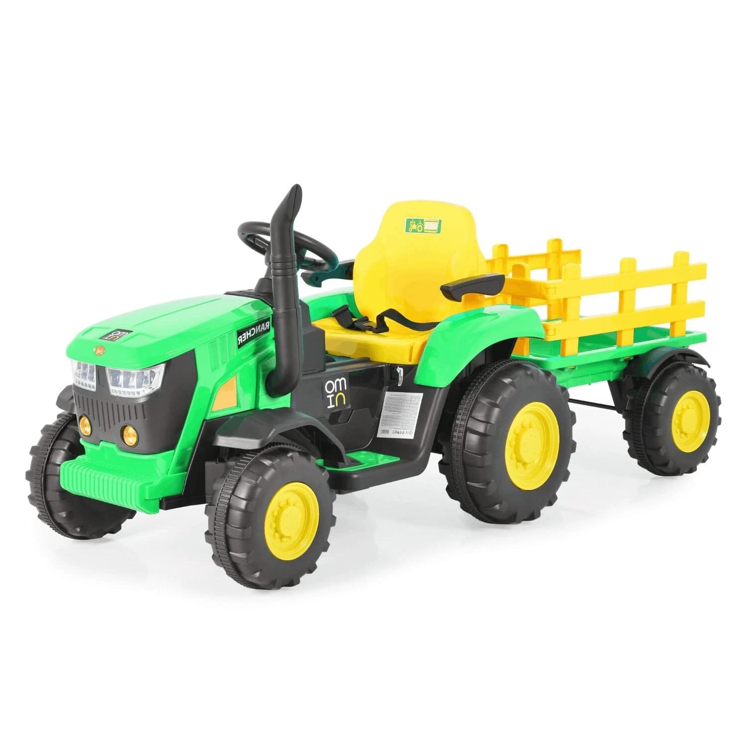 Детски Акумулаторен Трактор Rancher, 12V/7Ah, R/C 2.4 G