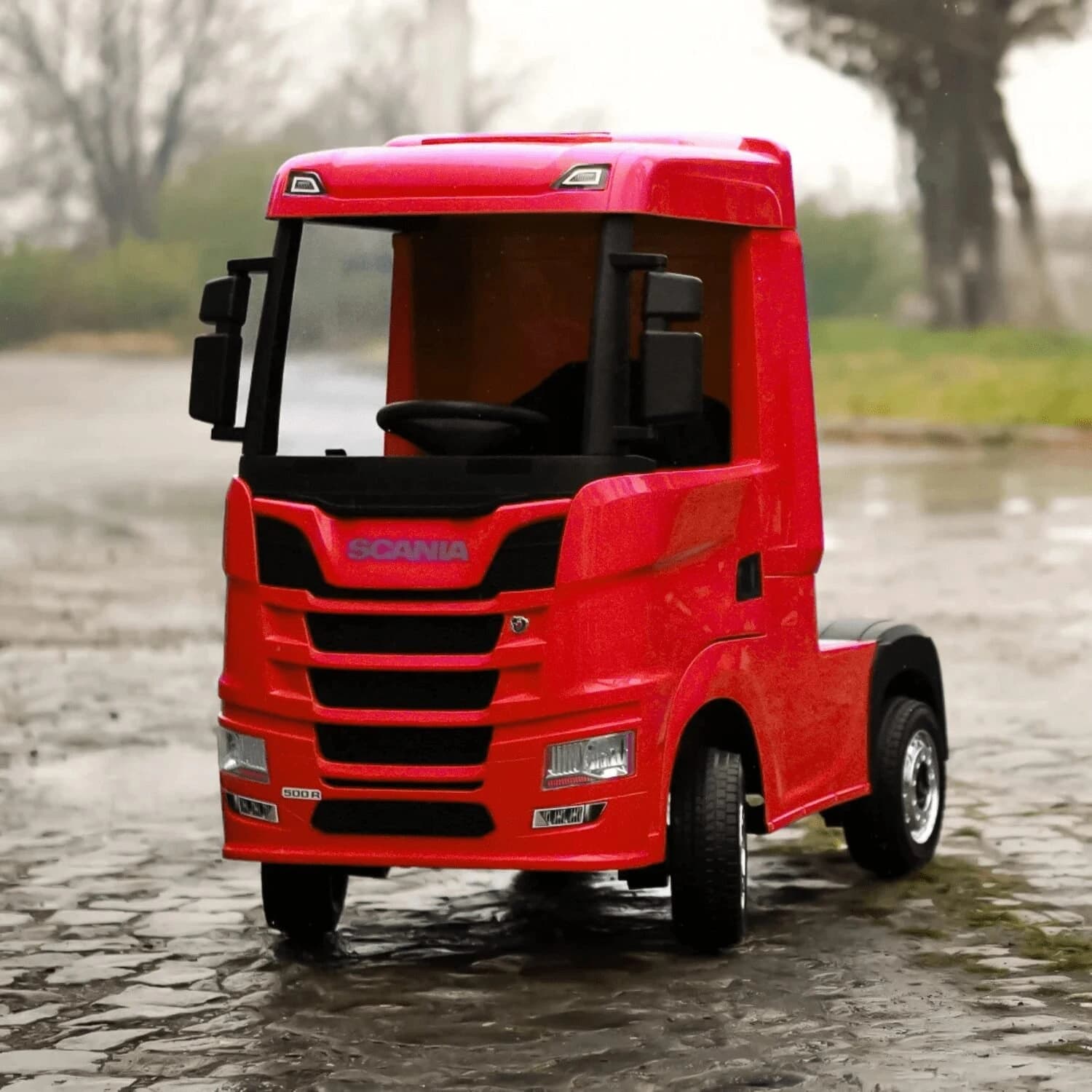 Детски Акумулаторен Камион SCANIA R-SERIES, 4х4, 200W, 24V, EVA гуми