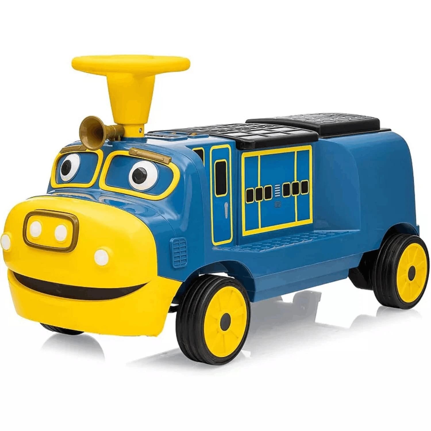 Детски Акумулаторен влак Chuggington,12V/7Ah, 100W, EVA гуми, MP3