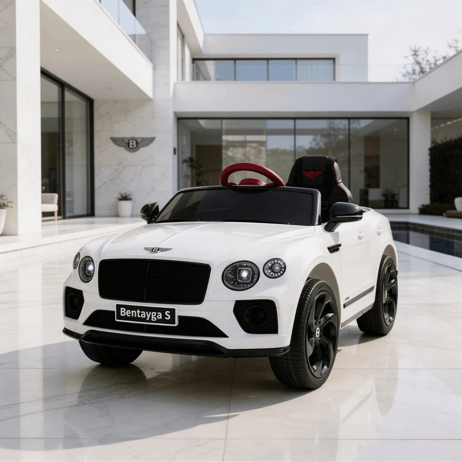 Лицензирана Акумулаторна Кола Bentley Bentayga S, 12V/7Ah, 120W, 4x4, MP3, R/C