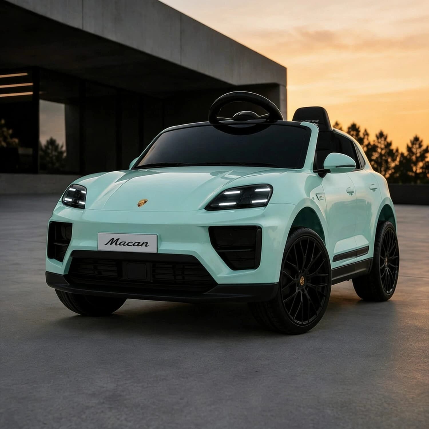 Лицензиран Акумулаторен Джип Porsche Macan, 12V/10Ah, 140W, EVA гуми, 4X4, MP3, R/C
