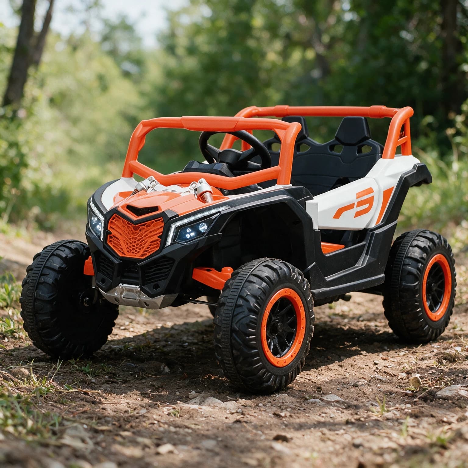 Детско акумулаторно UTV Warrior 12V/7Ah, 4x4, EVA гуми, 120W, R/C