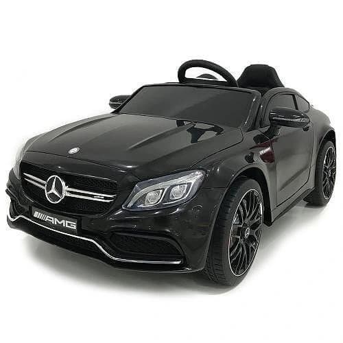 Лицензирана акумулаторна кола Mercedes C63, 80W, 12V7Ah, R/C 2.4G, EVA гуми