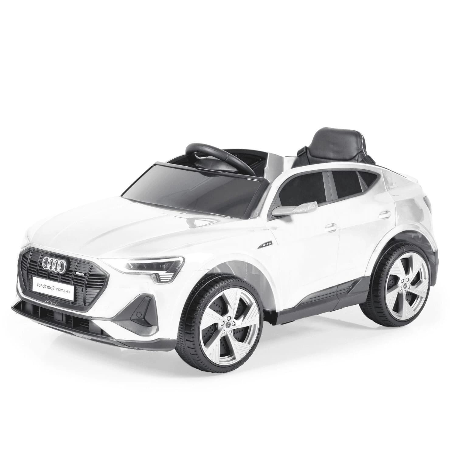 Лицензиран акумулаторен джип Audi E-Tron Sportback 2026, 200W, 12V7AH, R/C 2.4G, EVA гуми
