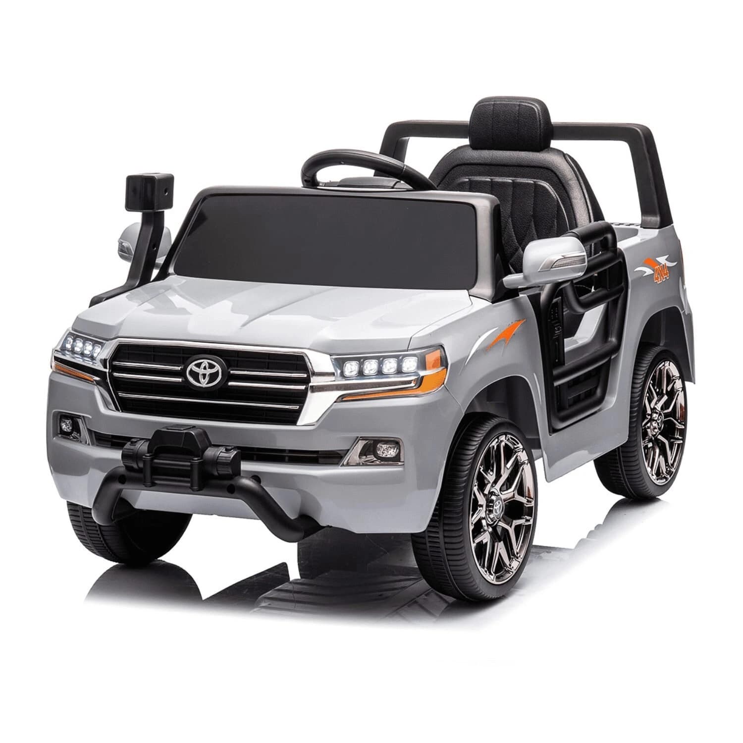 Лицензирана Акумулаторна Кола Toyota Land Cruiser, 50W, 12V/4AH, R/C 2.4G, EVA гуми