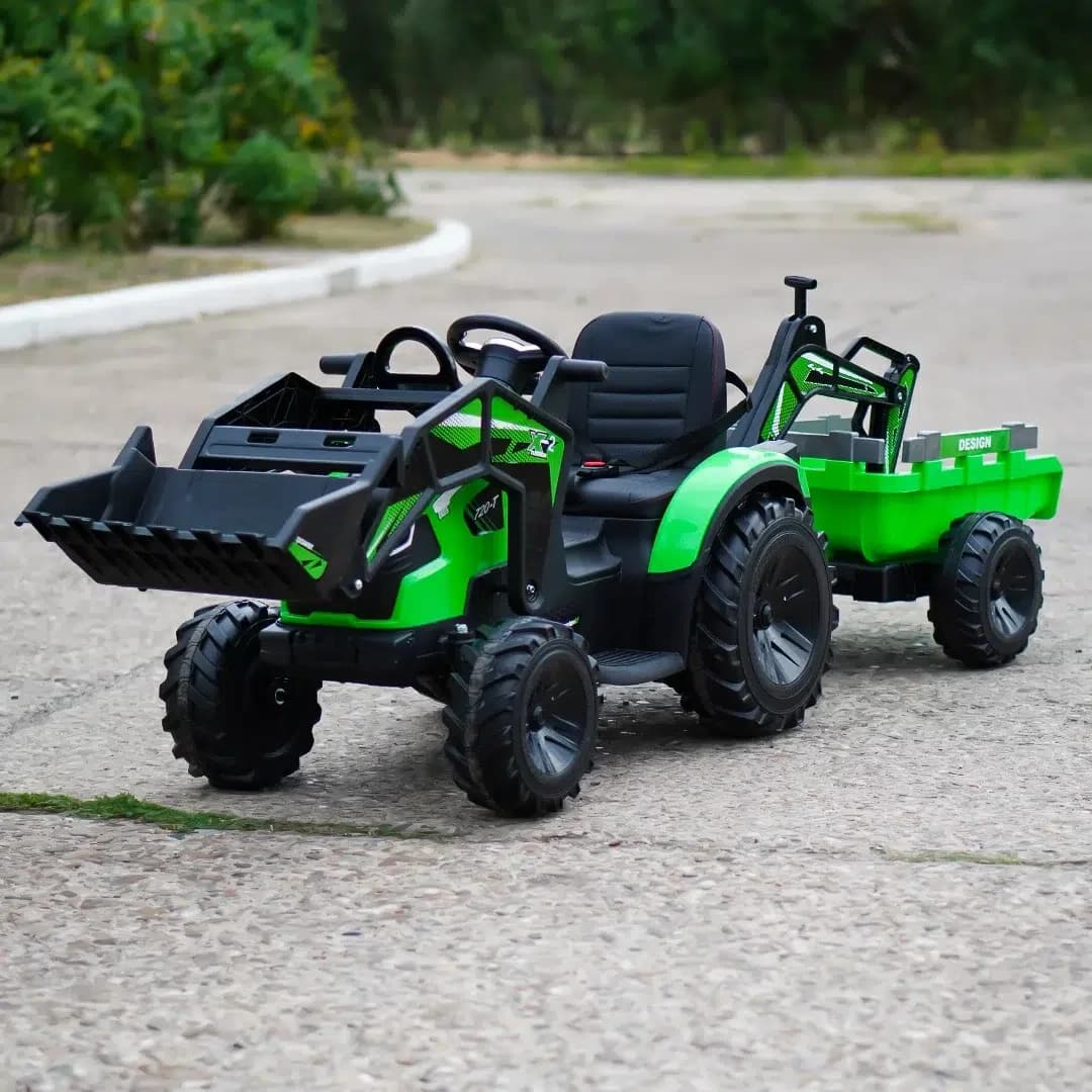Детски Акумулаторен Трактор 720-T, 90W, 12V/10Ah, R/C 2.4G