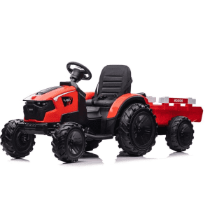 Детски Акумулаторен Трактор, 90W 12V/7Ah, R/C 2.4, EVA гуми