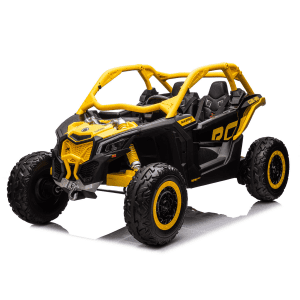 Лицензирана Акумулаторнo UTV CAN AM Maverick, 70W, 24V7AH, R/C 2.4G, EVA гуми