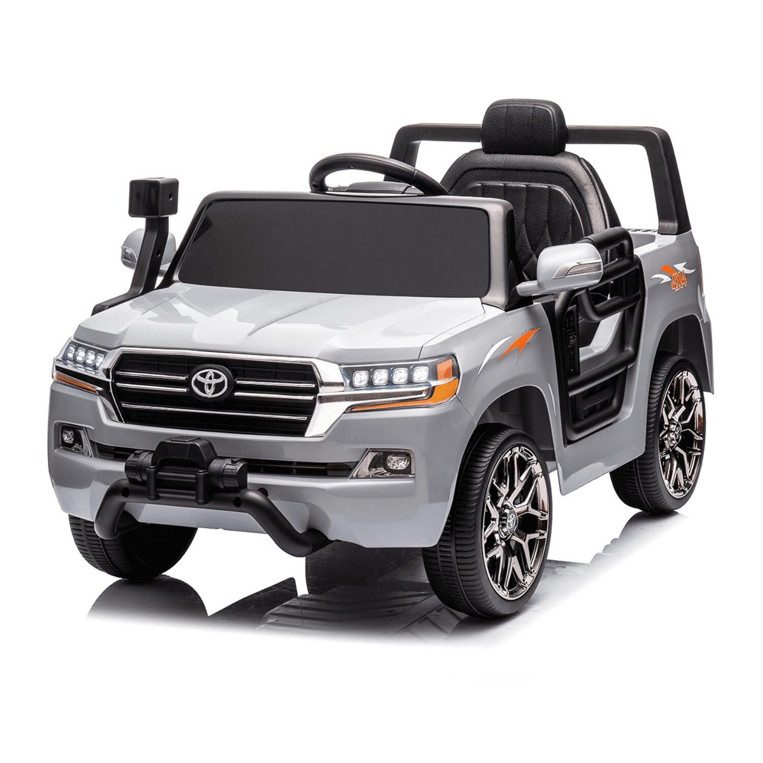 Лицензирана Акумулаторна Кола Toyota Land Cruiser, 50W, 12V/4AH, R/C 2.4G, EVA гуми