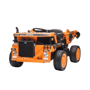 Детски Акумулаторен Камион BJ302, 80W, 12V/10Ah, EVA гуми, R/C 2.4