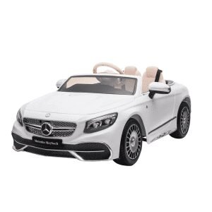 Лицензирана акумулаторна кола Mercedes S650 MAYBACH, 12V, 90W, R/C 2.4G, EVA гуми