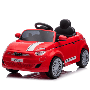 Лицензирана Акумулаторна Кола FIAT 500, 60W, 12V/4.5AH, R/C 2.4G