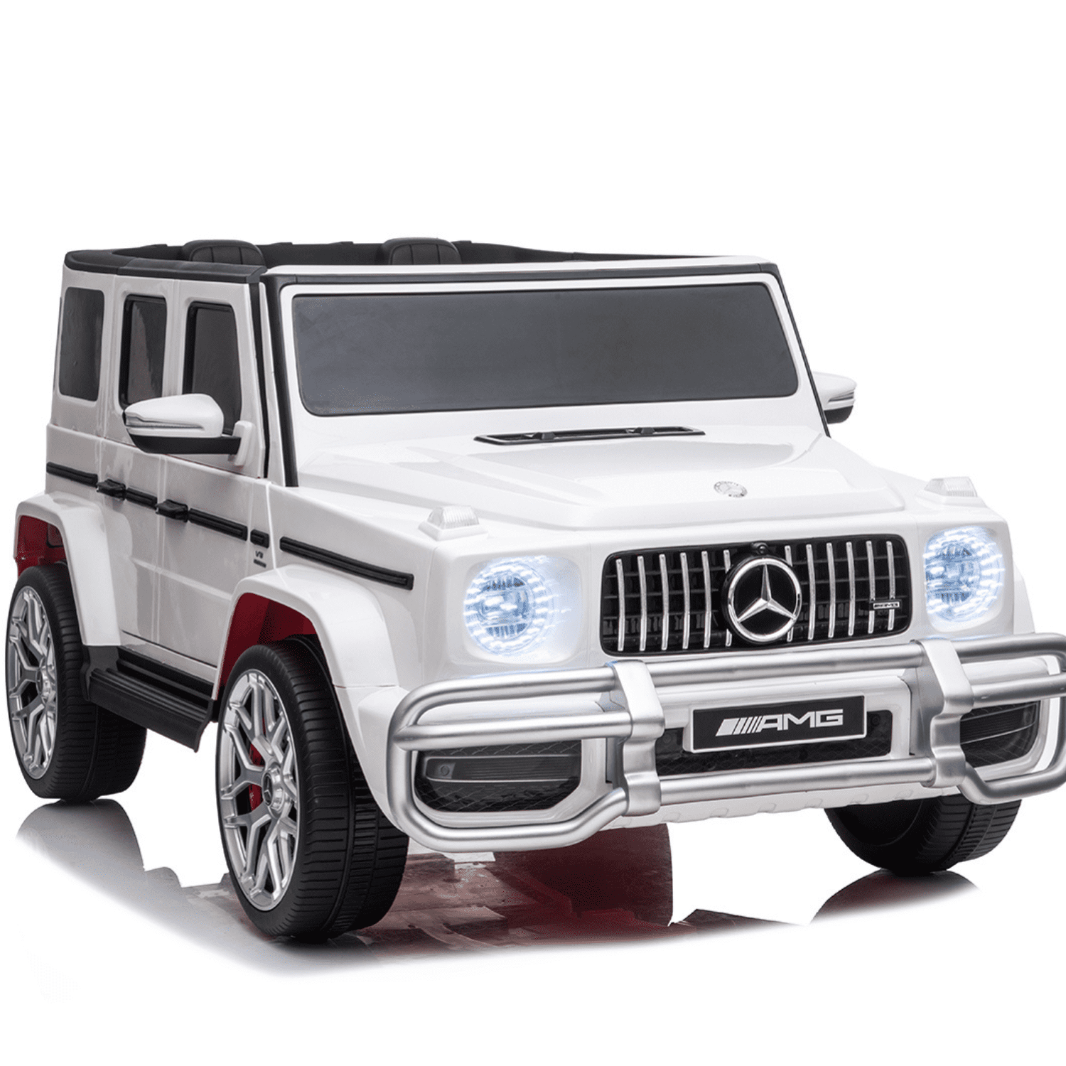 Лицензиран акумулаторен джип, Mercedes AMG G63,4х4, 180W, 12V7AH, R/C 2.4G - Image 8
