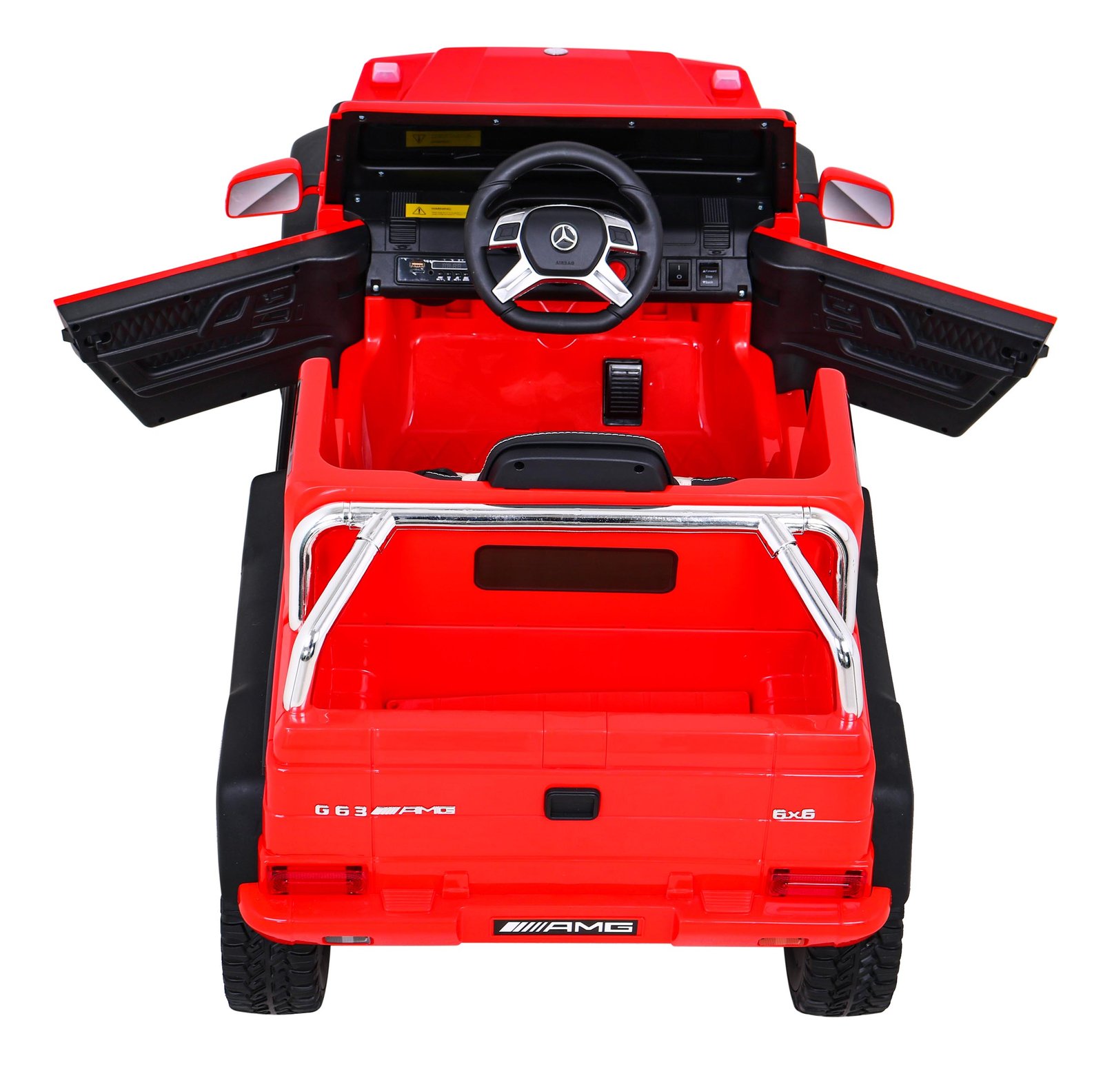 Лицензиран Акумулаторен Джип Mercedes G63 6x6 AMG, 140W, 12V/10Ah, R/C 2.4, EVA гуми, 6х6 - Image 8