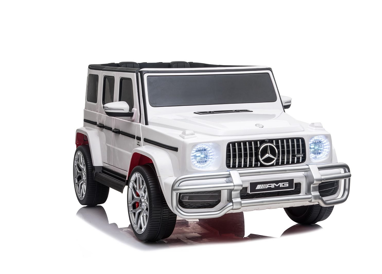 Лицензиран акумулаторен джип, Mercedes AMG G63,4х4, 180W, 12V7AH, R/C 2.4G - Image 4