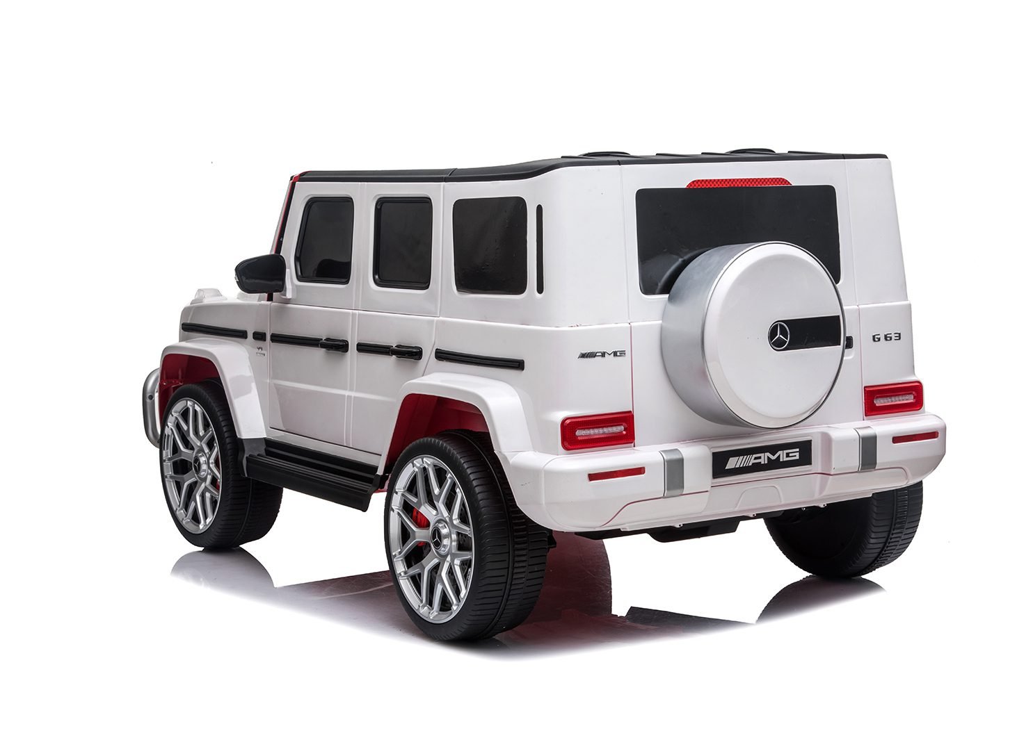 Лицензиран акумулаторен джип, Mercedes AMG G63,4х4, 180W, 12V7AH, R/C 2.4G - Image 5