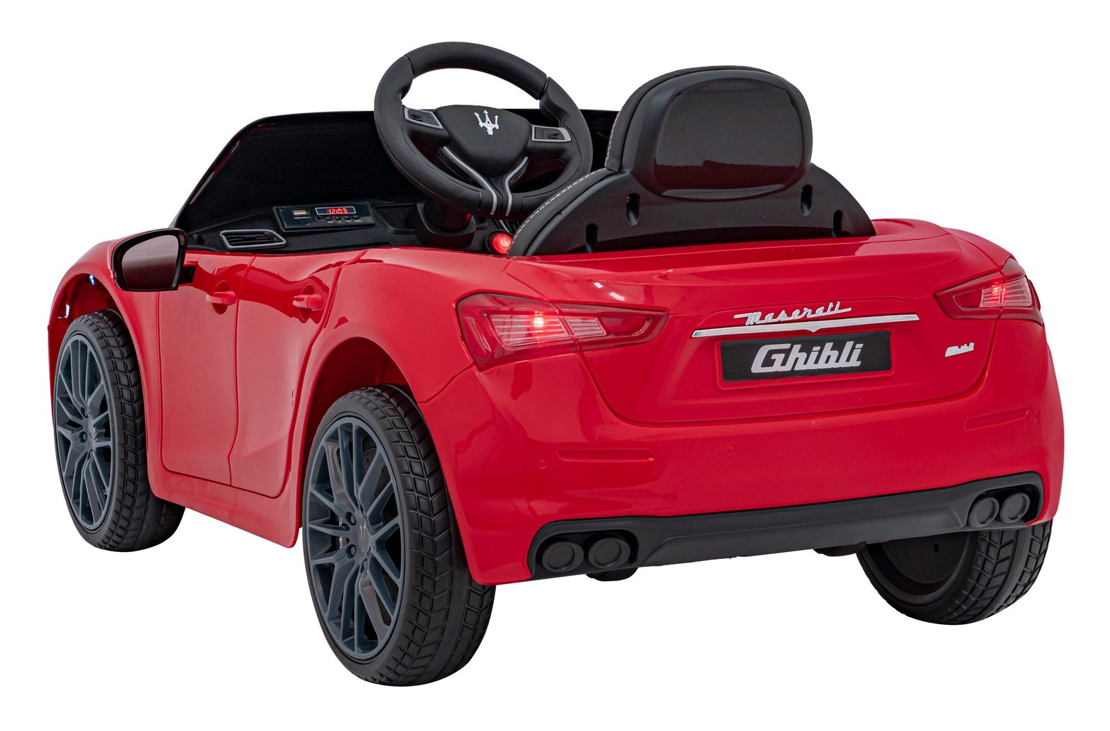Лицензирана Акумулаторна Кола Maserati Ghibli, 60W, 12V/4,5Ah, R/C 2.5, EVA гуми - Image 7