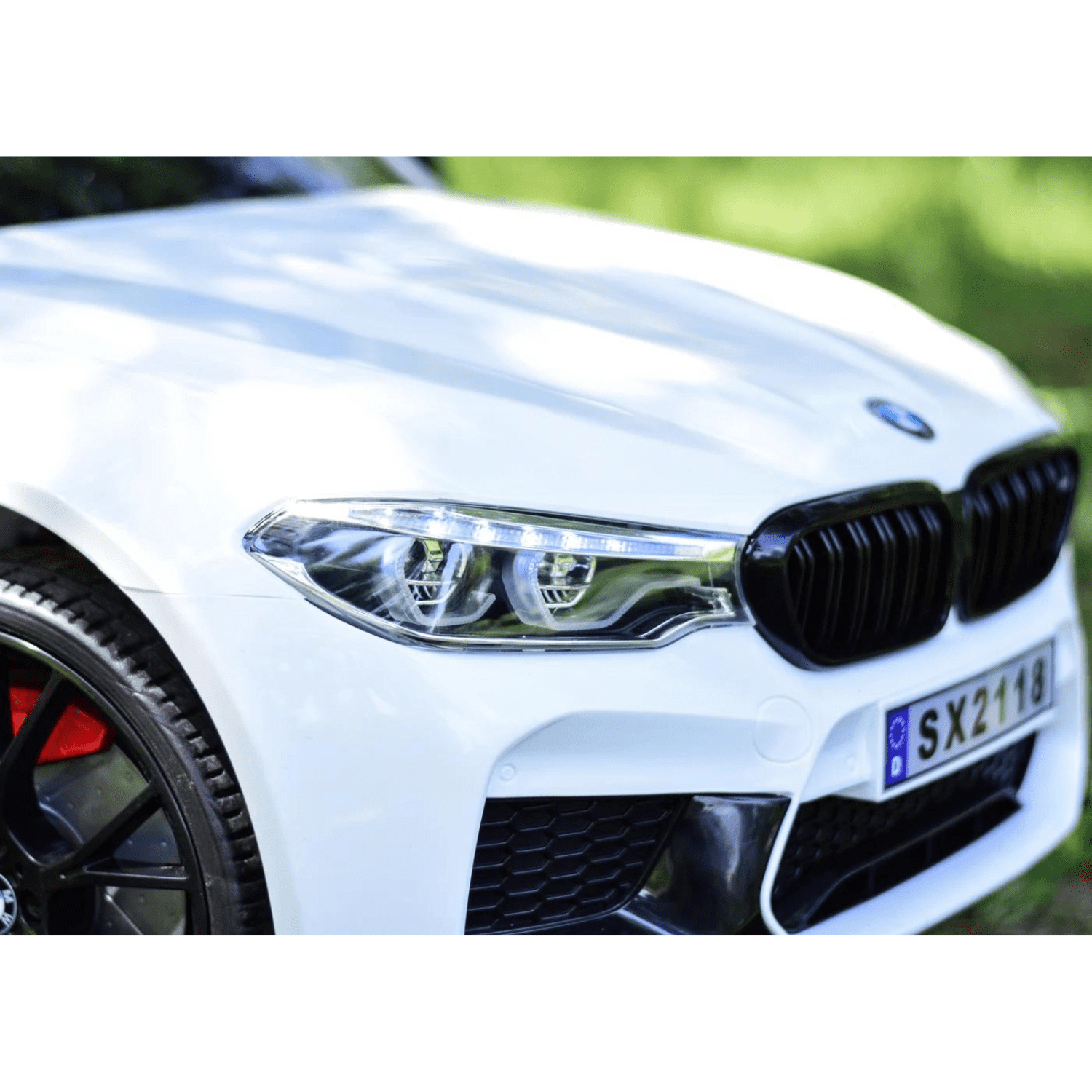 Лицензирана Акумулаторна Кола BMW M5 Competition с Hoverboard за родители, 500W, 24V/14Ah, R/C 2.4G, EVA гуми - Image 26