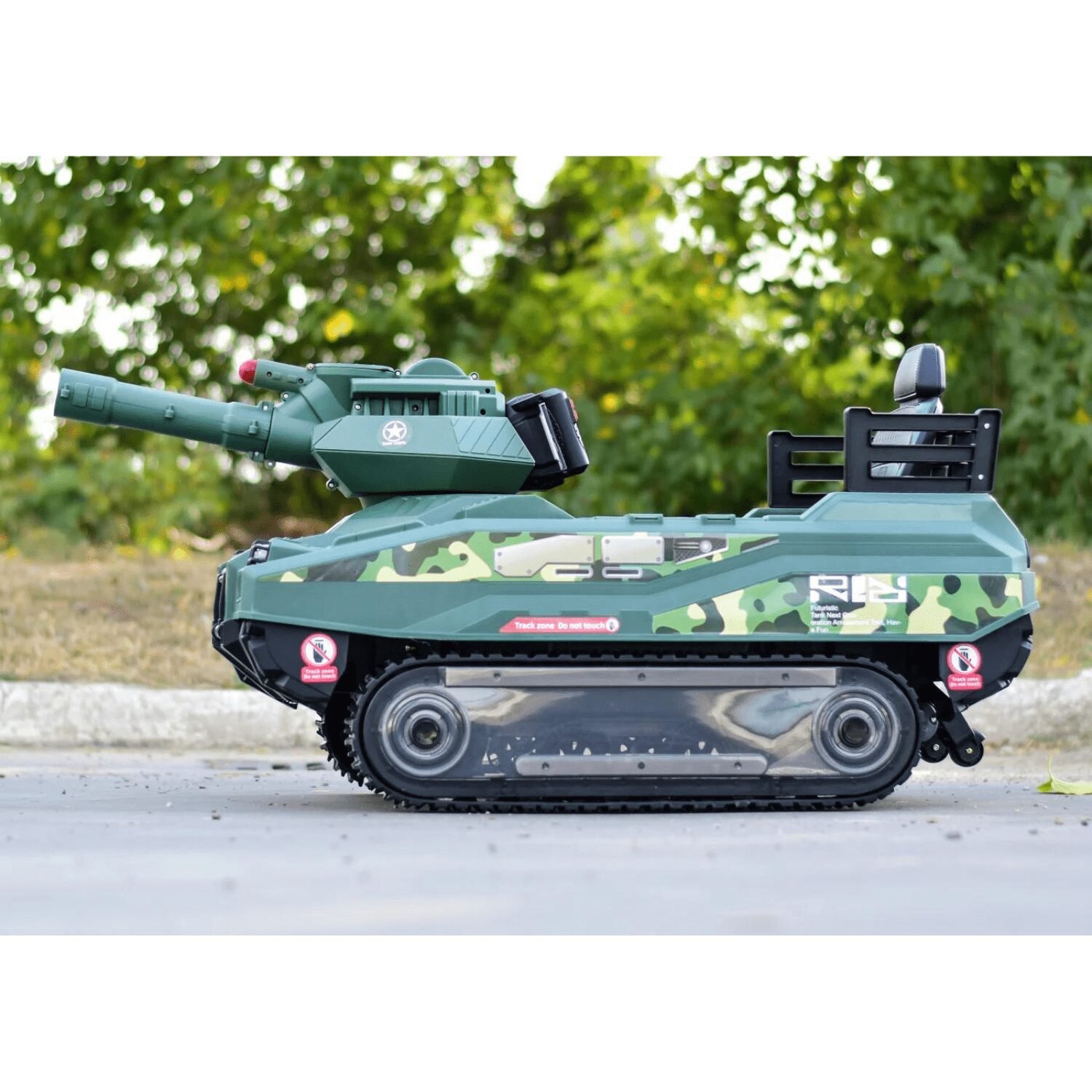 Детски Акумулаторен Танк Commander, 240W, 24V/12Ah, R/C 2.4 - Image 21
