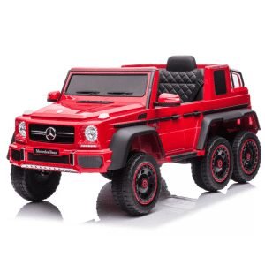 Лицензиран Акумулаторен Джип Mercedes G63 AMG, 12V/10Ah, 6x6, 210W, EVA гуми, R/C, МР3