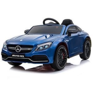 Лицензирана акумулаторна кола Mercedes C63, 80W, 12V7Ah, R/C 2.4G, EVA гуми